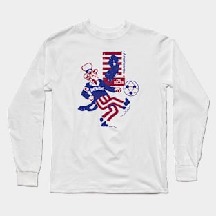 New Jersey Americans Pro Soccer Vintage Long Sleeve T-Shirt